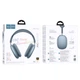 Бездротові накладні навушники HOCO W65 Plus Happy ANC BT headphones Blue (6942007650427) - изображение 2