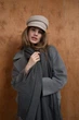 Картуз жіночий кепка з козирком One Size бежевий - изображение 4