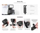 Крепление зажим K&F Concept для смартфонов и экшн-камер GoPro Hero, DJI Osmo Action, Insta360 и др (KF31.114) - изображение 8
