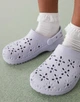 Дитячі крокс Класік Клог Бузковий Crocs Kids' Classic Floral Cut-Out Clog - зображення 9