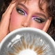 Сірі контактні лінзи - Айс енигма грей 2шт. від ELITE Lens - зображення 1