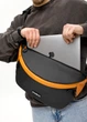 Чоловіча cумка-бананка під ноутбук Sambag Urban Laptop чорно-помаранчева 46 × 26 см (51411129m) - зображення 9