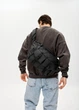 Чоловіча cумка-бананка під ноутбук Sambag Urban Pro чорна 46 × 26 см (51411264m) - зображення 3