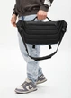 Чоловіча cумка-бананка під ноутбук Sambag Urban Pro чорно-синя 46 × 26 см (51411215m) - зображення 4