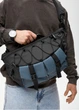 Чоловіча cумка-бананка під ноутбук Sambag Urban Pro чорно-синя 46 × 26 см (51411215m) - зображення 10