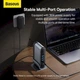 USB-хаб Baseus UnionJoy 17-Port Triple-Display Gray (B00532304811-00) [158346] - зображення 8
