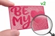 Валентинка В Романтическом Стиле Valentine Business Card Holder Красный 5 См 3Д Печать - изображение 2