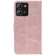 Чохол-книжка Crazy Horse Clasic для Moto G77 Rose Gold (Front) (72549) - зображення 3