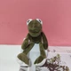 Берелок игрушка жабка для ключей на сумку рюкзак прикольная мягкая подвеска лягушка подарок детям мальчикам и девочкам на портфель - изображение 2