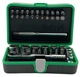 Набор бит и головок с трещоткой TOPTUL 1/4" 41 ед. (12-гран.) TOPTUL GADW4502 - изображение 3
