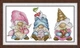 Набор для вышивания по нанесённой на канву схеме "Dwarf Apparel 2". AIDA 14CT printed 32*18 см - изображение 1