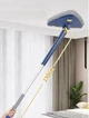 Трикутна швабра для миття підлог і вікон Multi function Mop універсальна швабра з віджимом для сухого та вологого прибирання Синій - зображення 6
