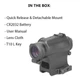 Коллиматорный прицел HE515GM-GR 2 MOA Green Dot Sight (HE515GM-GR) - изображение 9