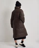 Пальто зимове довге TW3 32998 кава M - изображение 7
