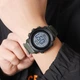 Мужские спортивные часы Skmei 2497 зеленый с белым циферблатом на нейлоновом ремешке - изображение 4