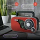 Радіоприймач портативний Camry CR 1140 red (мережа/батарейки) - зображення 10
