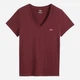 Футболка бавовняна жіноча Levi`s Perfect Vneck 85341-0132 XS Бордова (5401187776293) - зображення 5