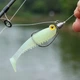 Люминесцентная силиконовая приманка для рыбалки GlowFish, 10 штук - изображение 4