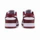 Кросівки чоловічі Dunk Low Bordo натуральна шкіра 43р бордо - изображение 5