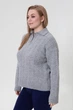 Джемпер SEWEL J1021 50-52 XL Серый - изображение 2