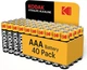 Батарейки Kodak Xtralife AAA, 40 шт., щелочные батарейки LR03 1,5 В, срок годности 10 лет - изображение 1