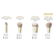 Набор кистей для лица Morphe Buttery Blends 4-Piece Face Brush Set - изображение 4