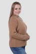 Джемпер SEWEL J1021 50-52 XL Темно-бежевый - изображение 2