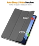 Чехол Smart Case на OnePlus Pad 4 (13.2") / чехол для планшета с функцией подставки / серый - изображение 4