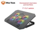 Охладитель-подставка для ноутбука Meetion CP3030 с RGB-подсветкой 9"-15.6" дюймов Черный - изображение 1