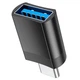 Перехідник Hoco UA17 Type-C Male to USB Female USB3.0 Чорний - зображення 2