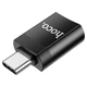 Перехідник Hoco UA17 Type-C Male to USB Female USB3.0 Чорний - зображення 5