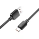 Дата кабель Hoco X96 Hyper USB для Type-C 27W (1m) Black - зображення 2