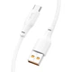 Дата кабель Hoco X93 Force USB to Type-C 100W (1m) White - зображення 3
