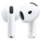 Бездротові TWS навушники Airpods 4 ANC USB-C Wireless Charging Case for Apple (AAA) White - зображення 2