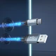 Дата кабель Hoco U112 Shine USB to Type-C 3A (1m) Gray - изображение 7