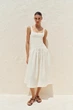 Текстурована сукня на бретелях Zara 4813/818 S Молочна (04813818712S) - зображення 2