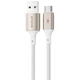 Дата кабель Proove Dense Metal USB to Type-C 2.4A (1m) White - изображение 1