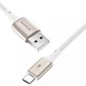 Дата кабель Proove Dense Metal USB to Type-C 2.4A (1m) White - изображение 4