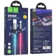 Дата кабель Hoco U112 Shine 2.4A USB to Lightning (1m) Gray - зображення 3