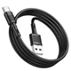 Дата кабель Hoco X83 Victory USB to Type-C (1m) Black - зображення 3