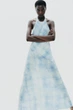 Сукня хальтер з ефектом tie-dye Zara 6929/280 L Блакитна (06929280403L) - зображення 3