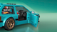 Конструктор Hot Wheels Mattel Brick Shop Hot Wheels Custom ’90 Honda Civic EF 248 Деталей JHF62 Blue - зображення 5