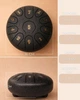 Глюкофон ручной язычковый барабан на 11 нот 16см Tongue Drum Black музыкальный инструмент медитации дождевой (TDB2) - изображение 8