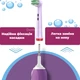 Насадки для Oral B электрической зубной щетки детские с мягкой щетиной eb10-x для орал би 4 штуки - изображение 3