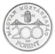 Монета Угорщина 200 форинтів 1992 Срібло VF-AU Угорський Національний банк (Ag 500, 12 грамм) - зображення 2