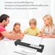 Термопринтер поративний Luocute А4, підключення Wi-Fi та USB, якість друку 203 DPI, друк документів від смартфона, офісний принтер - зображення 9