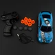 Игрушечная машинка Nissan GT-R голубая для дрифта на радиоуправлении 4WD HB Toys - изображение 10