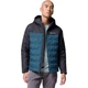 Пуховая куртка Columbia Grand Trek III Down Hooded Jacket (размер XXLarge, цвет Everblue/Shark) - изображение 2