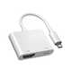 HDMI адаптер перехідник 2 в 1 для підключення iPhone Ipad до екрану телевізора, монітора, дисплея, проектора. - зображення 1