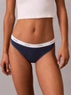 Трусики танга женские хлопковые Calvin Klein QD5357-CEC M Темно-синие (014056493365) - изображение 1